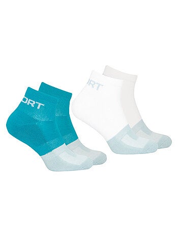 Lot de 2 paires de chaussettes homme quarter Fresh Athena