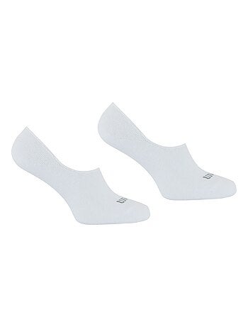 LOT DE 2 PAIRES DE CHAUSSETTES INVISIBLES WILSON NOIR