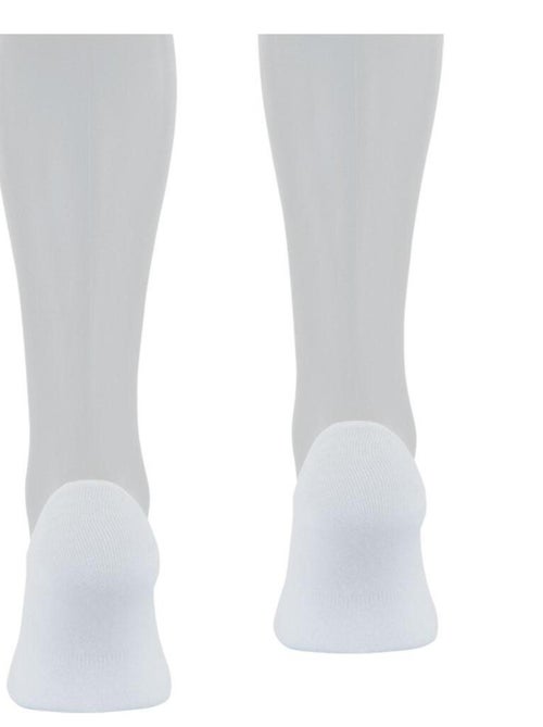 LOT DE 2 PAIRES DE CHAUSSETTES INVISIBLES WILSON BLANC - Kiabi
