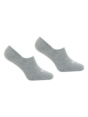 LOT DE 2 PAIRES DE CHAUSSETTES INVISIBLES WILSON NOIR