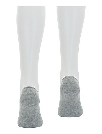 LOT DE 2 PAIRES DE CHAUSSETTES INVISIBLES WILSON NOIR