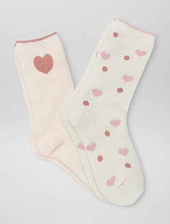 Lot de 2 paires de chaussettes isolantes