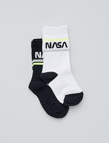 Lot de 2 paires de chaussettes la 'Nasa'