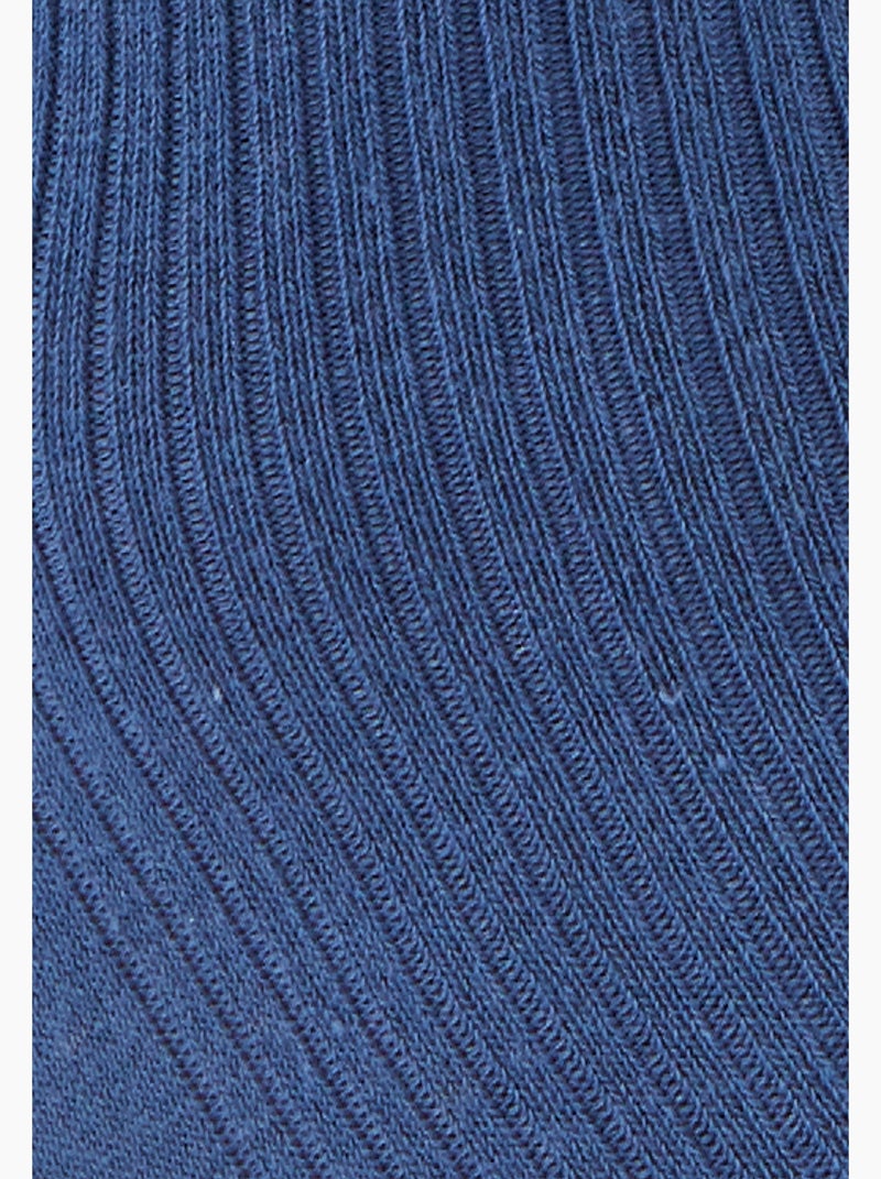 Lot de 2 paires de chaussettes maille côtelée coton biologique - Damart Multicolore - Kiabi
