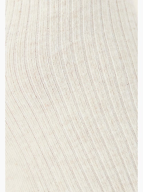 Lot de 2 paires de chaussettes maille côtelée coton biologique - Damart - Kiabi