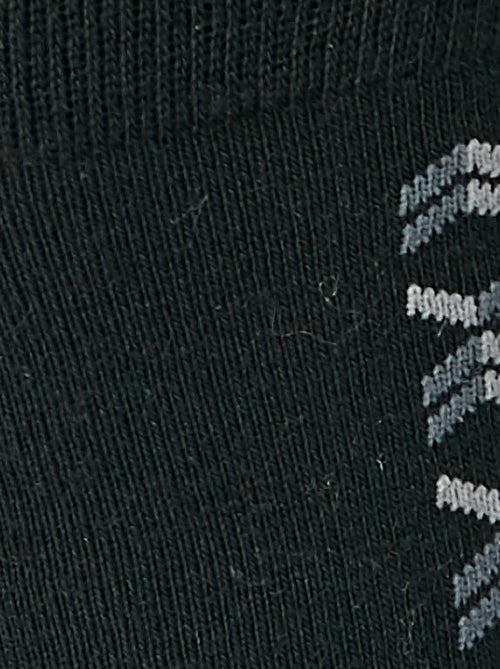 Lot de 2 paires de chaussettes maille jersey mélange laine Thermolactyl - Damart - Kiabi