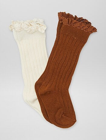 Lot de 2 paires de chaussettes