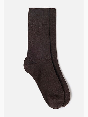 Lot de 2 paires de chaussettes mélange Thermolactyl et soie - Damart