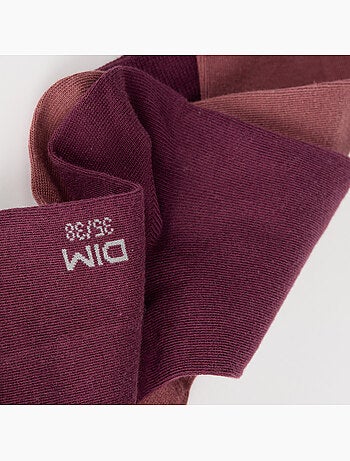 Lot de 2 paires de mi-chaussettes basique coton
