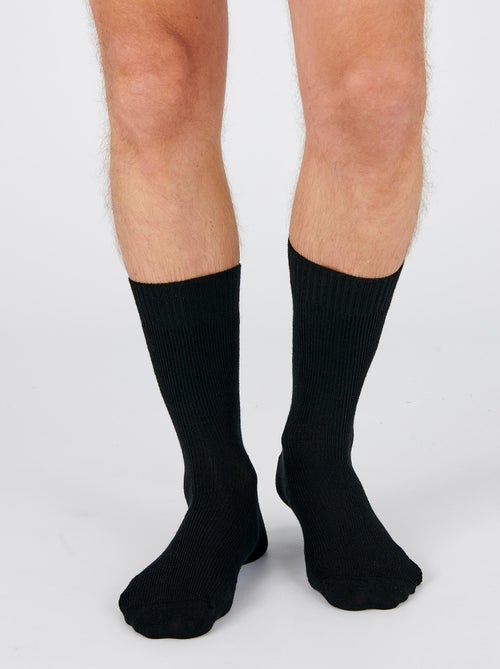 Lot de 2 paires de chaussettes mixtes Thermolactyl maille laineuse - Damart - Kiabi