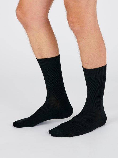 Lot de 2 paires de chaussettes mixtes Thermolactyl maille laineuse - Damart - Kiabi