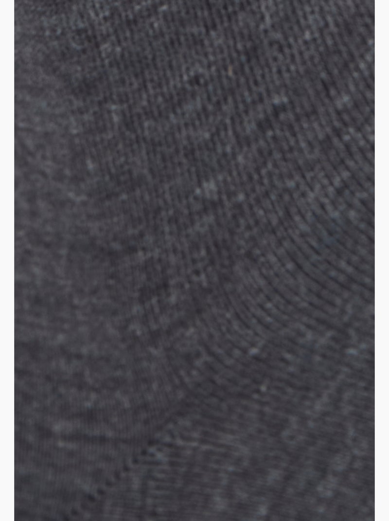Lot de 2 paires de chaussettes m?lange Thermolactyl et soie - Damart Gris - Kiabi