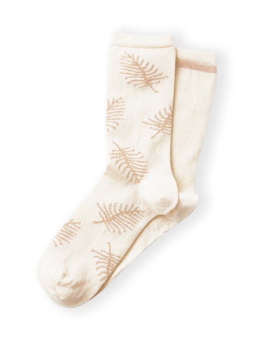 Lot de 2 paires de chaussettes motifs brillants - Damart - Kiabi