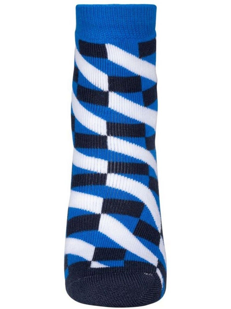 Lot de 2 paires de chaussettes motif/style imprimé frolic - trespass Bleu - Kiabi