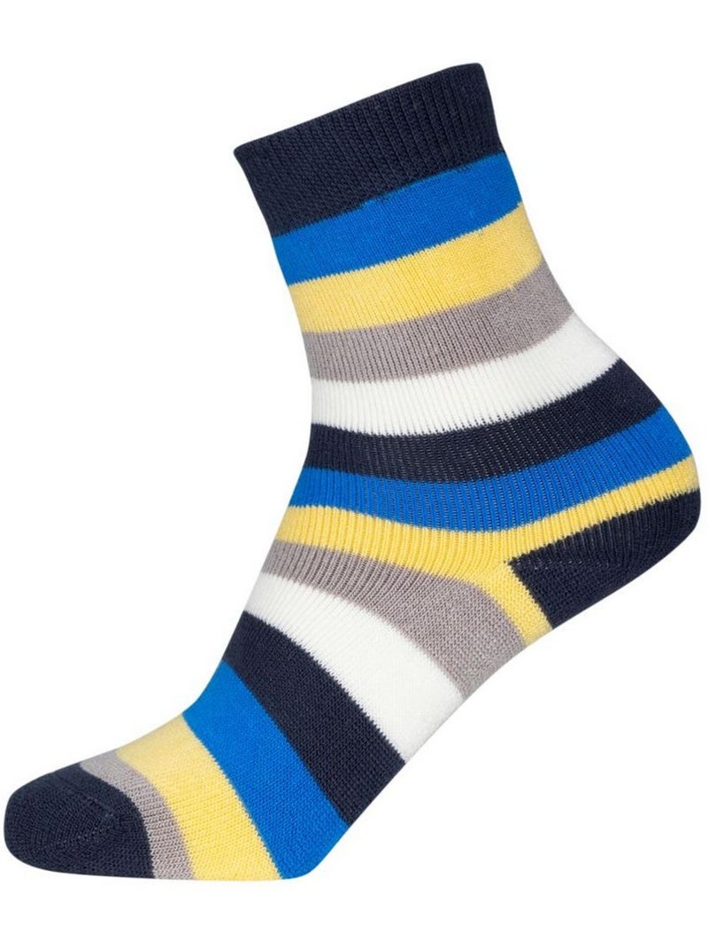 Lot de 2 paires de chaussettes motif/style imprimé frolic - trespass Bleu - Kiabi