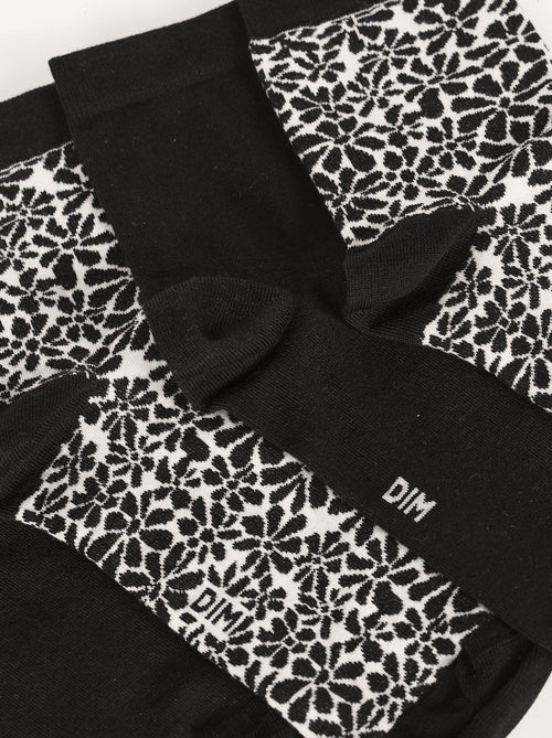 Lot de 2 paires de chaussettes - Kiabi