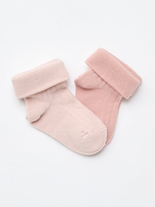 Lot de 2 paires de chaussettes - Kiabi