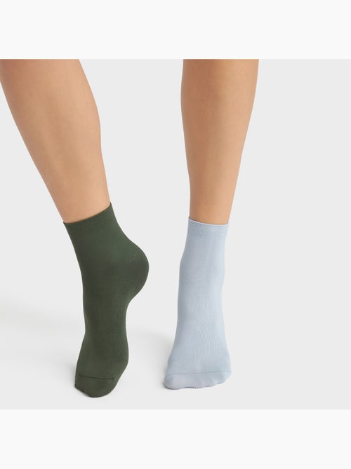 Lot de 2 Paires de Chaussettes Skin - Kiabi