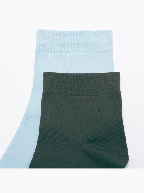 Lot de 2 Paires de Chaussettes Skin - Kiabi