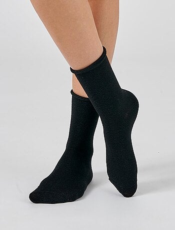 Lot de 2 paires de chaussettes soie et Thermolactyl - Damart