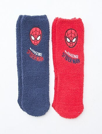 Lot de 2 paires de chaussettes 'Spiderman' 'Marvel'