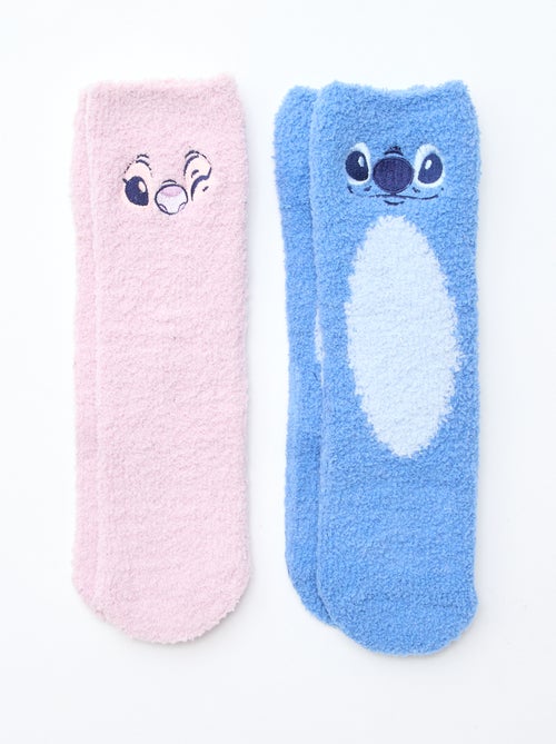 Lot de 2 paires de chaussettes 'Stitch' 'Disney' - Kiabi