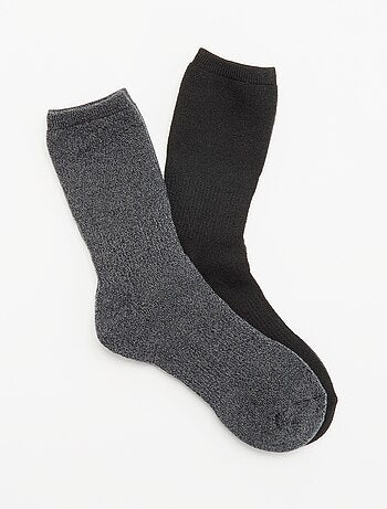 Lot de 2 paires de chaussettes thermiques