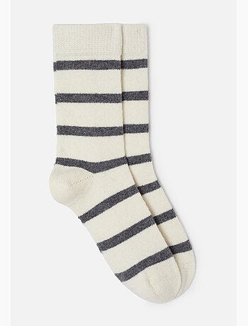 Lot de 2 paires de chaussettes thermolactyl avec laine et cachemire - damart