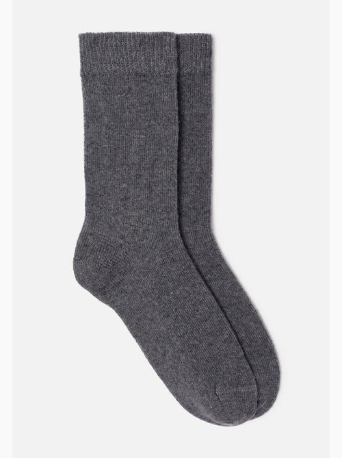 Lot de 2 paires de chaussettes thermolactyl avec laine et cachemire - damart - Kiabi Lot de 2 paires de chaussettes thermolactyl avec laine et cachemire - damart - Kiabi