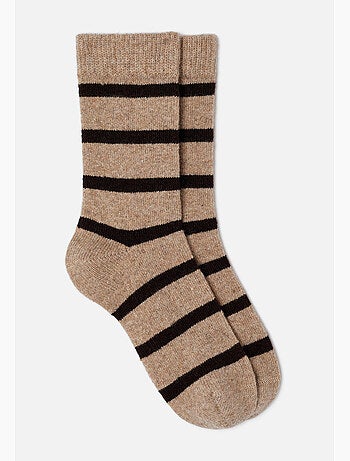 Lot de 2 paires de chaussettes thermolactyl avec laine et cachemire - damart