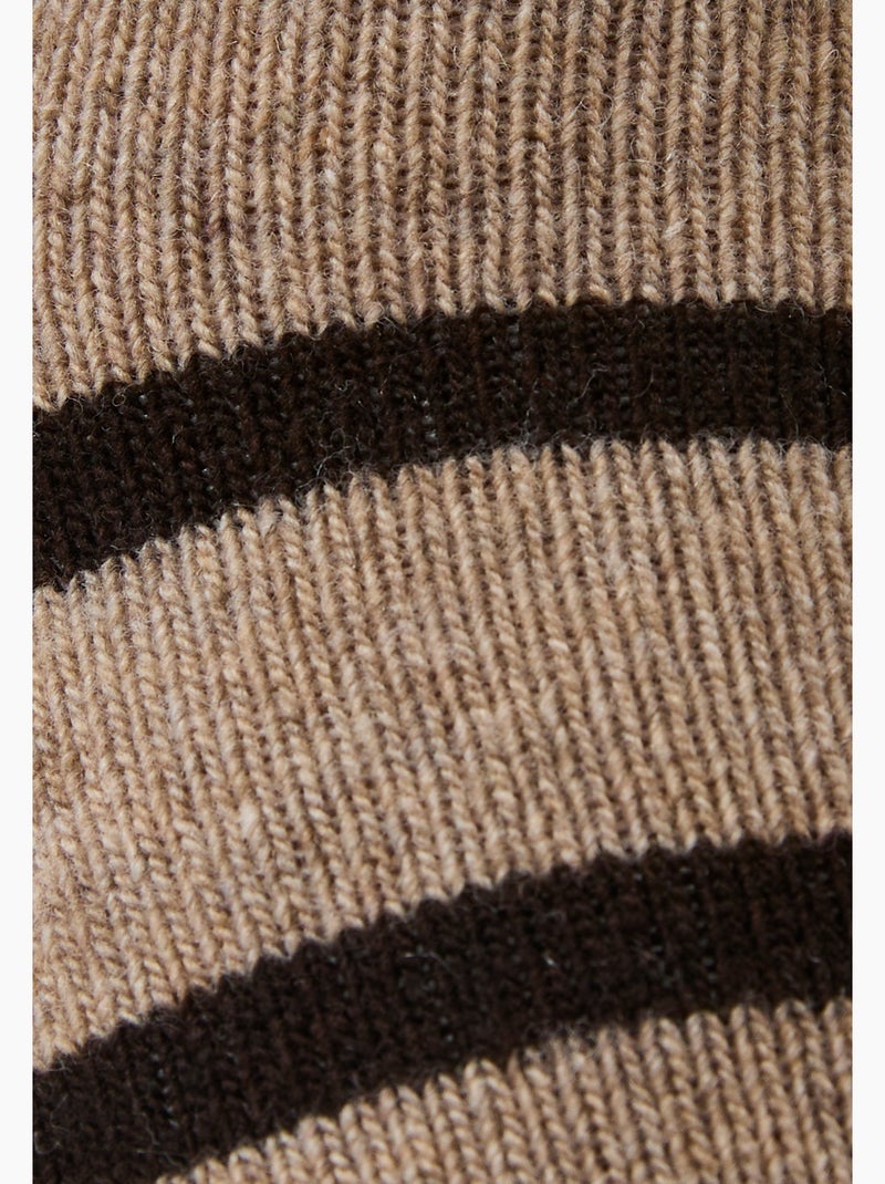 Lot de 2 paires de chaussettes thermolactyl avec laine et cachemire - damart Marron - Kiabi