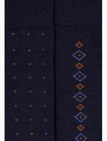 Lot de 2 paires de chaussettes thermolactyl en maille laineuse - damart