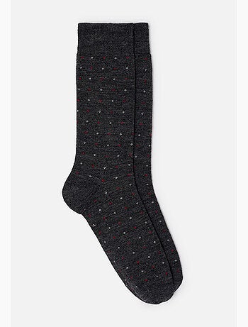 Lot de 2 paires de chaussettes Thermolactyl en maille laineuse - Damart