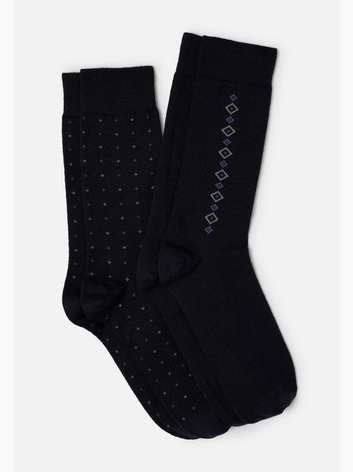 Lot de 2 paires de chaussettes Thermolactyl en maille laineuse - Damart - Kiabi Lot de 2 paires de chaussettes Thermolactyl en maille laineuse - Damart - Kiabi
