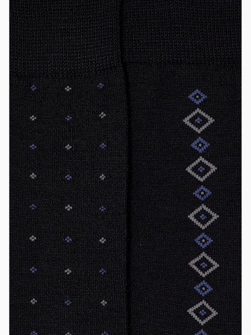 Lot de 2 paires de chaussettes Thermolactyl en maille laineuse - Damart - Kiabi Lot de 2 paires de chaussettes Thermolactyl en maille laineuse - Damart - Kiabi