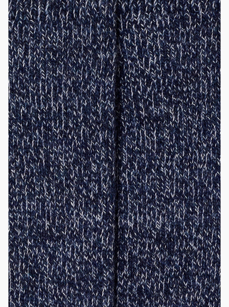 Lot de 2 paires de chaussettes thermolactyl en maille moulinée  - damart Bleu - Kiabi