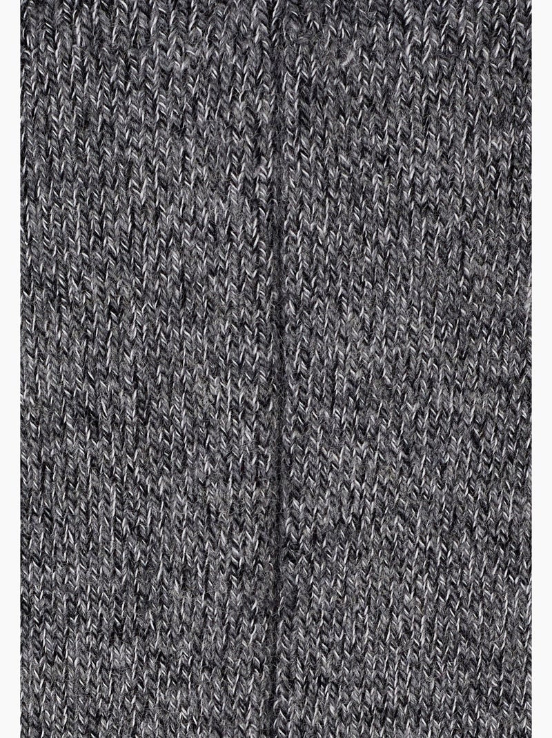 Lot de 2 paires de chaussettes thermolactyl en maille moulinée  - damart Gris - Kiabi