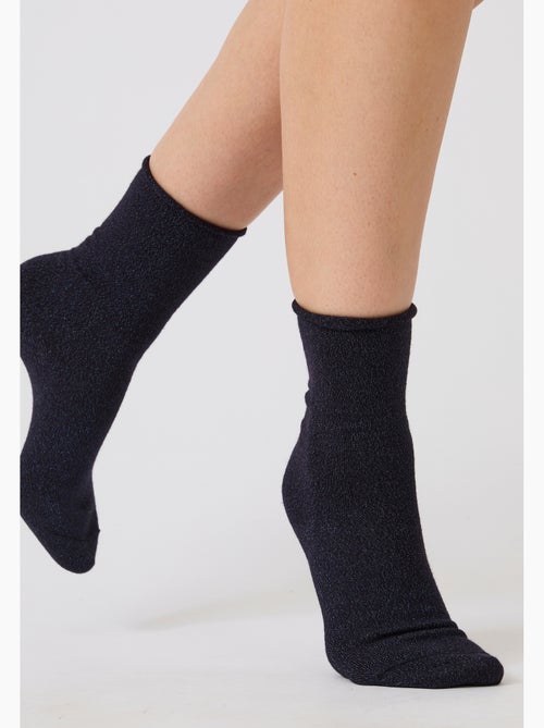 Lot de 2 paires de chaussettes Thermolactyl fines et chaudes - Damart - Kiabi Lot de 2 paires de chaussettes Thermolactyl fines et chaudes - Damart - Kiabi
