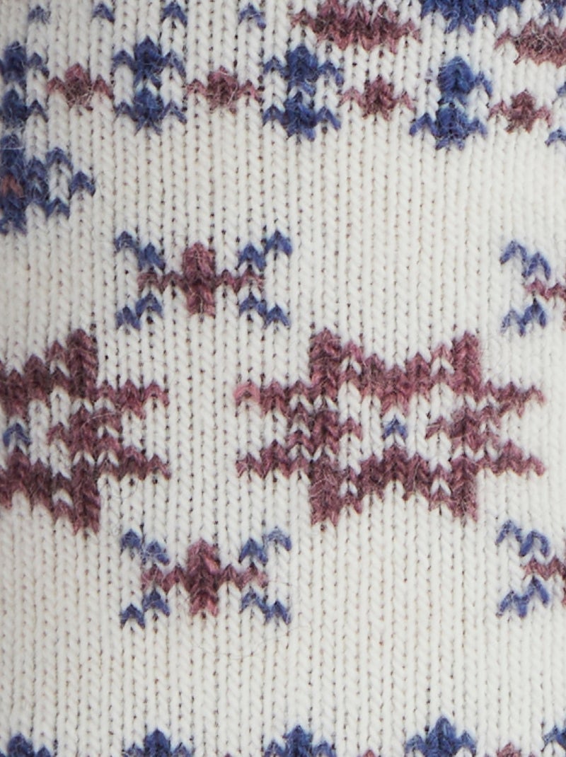 Lot de 2 paires de chaussettes Thermolactyl maille laineuse  - Damart Gris - Kiabi