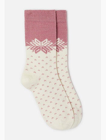 Lot de 2 paires de chaussettes thermolactyl maille laineuse - damart