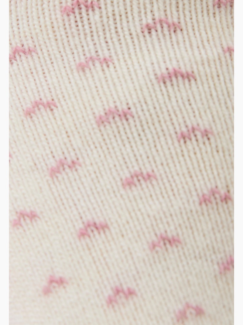 Lot de 2 paires de chaussettes thermolactyl maille laineuse  - damart Rose - Kiabi