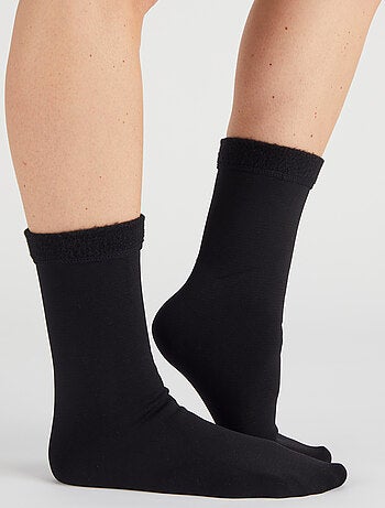 Lot de 2 paires de chaussettes Thermolactyl opaques - Damart