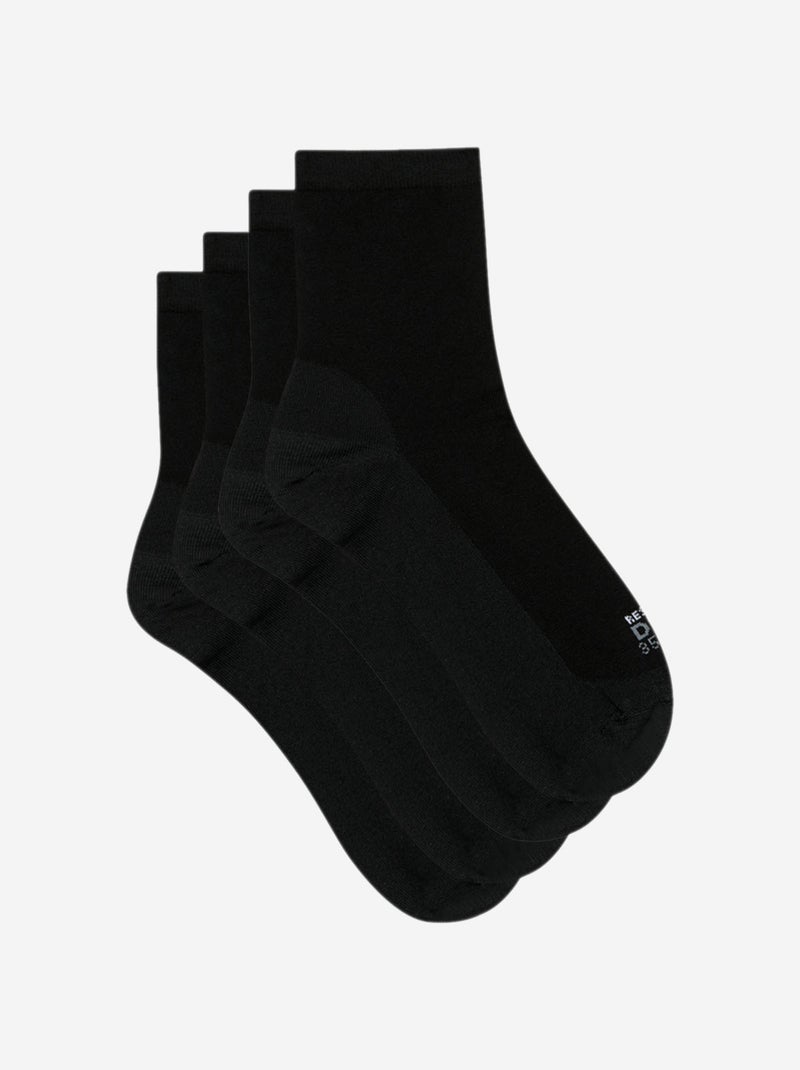 Lot de 2 paires de chaussettes Ultra Resist Noir - Kiabi