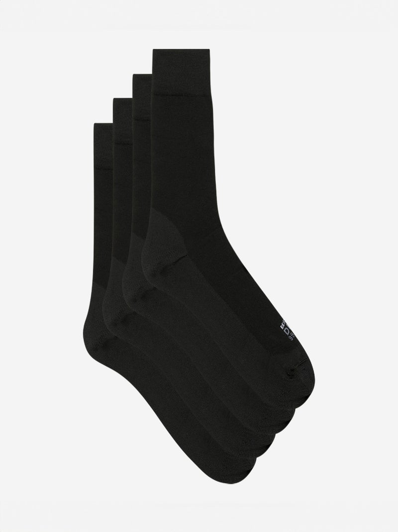 Lot de 2 paires de Chaussettes Ultra Resist Noir - Kiabi