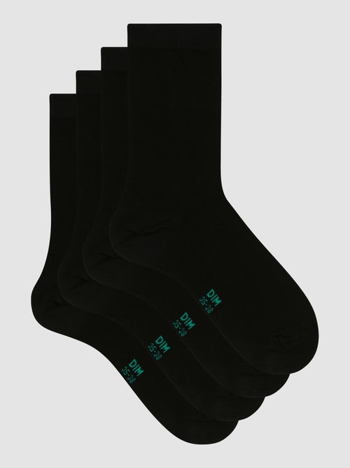 Lot de 2 paires de chaussettes unies Gots Good Socks - Kiabi