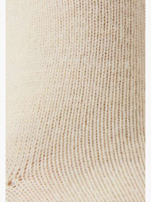 Lot de 2 paires de chaussettes unies thermolactyl - damart - Kiabi