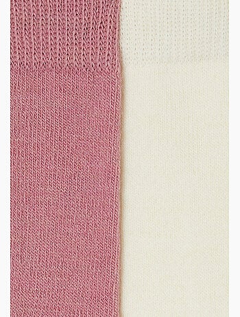 Lot de 2 paires de chaussettes unies thermolactyl - damart