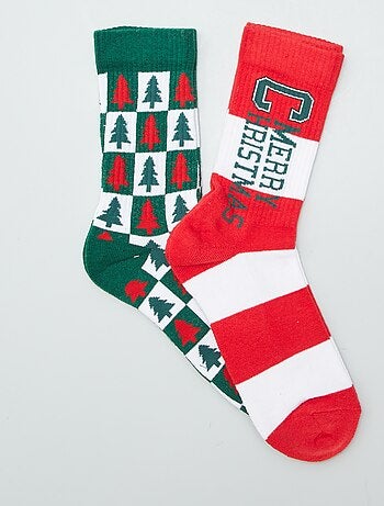 Lot de 2 paires de chaussettes