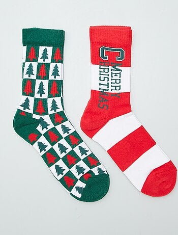 Lot de 2 paires de chaussettes