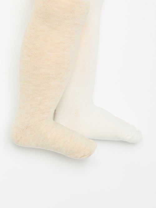 Lot de 2 paires de collants - Kiabi Lot de 2 paires de collants - Kiabi